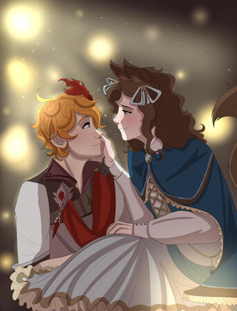 Art by @clancykisser on Tumblr